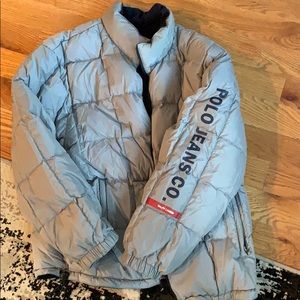 Polo Reversible Puffer Jacket (XL)